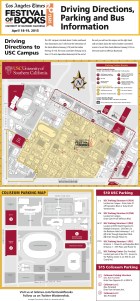 Parking is $10 at USC lots and $15 at Coliseum lots.